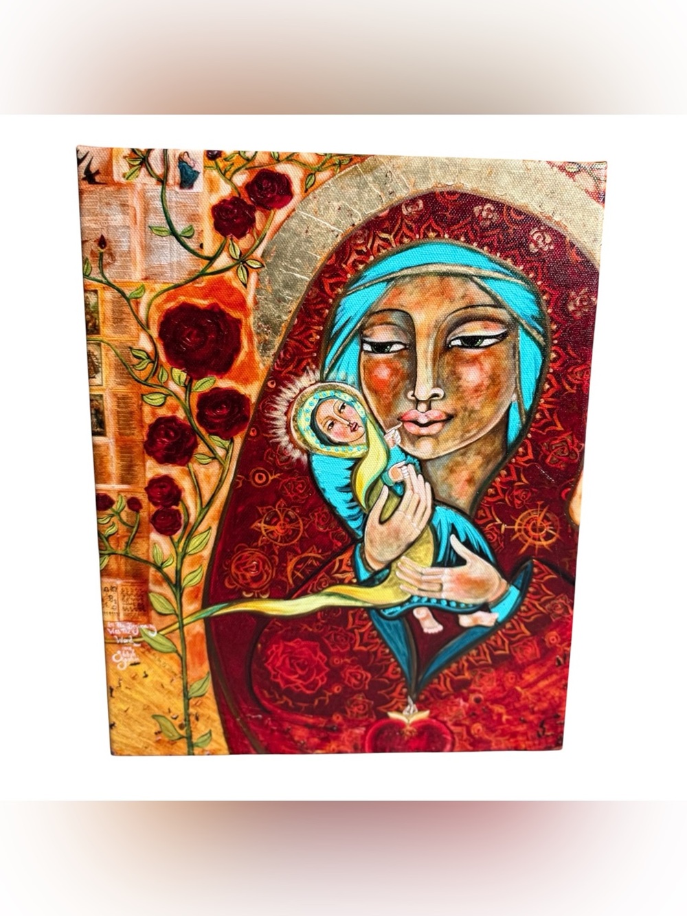 In The Beginning Was The Word Art  Canvas  | Fine Art America | 9.5”x12”x1.5”
